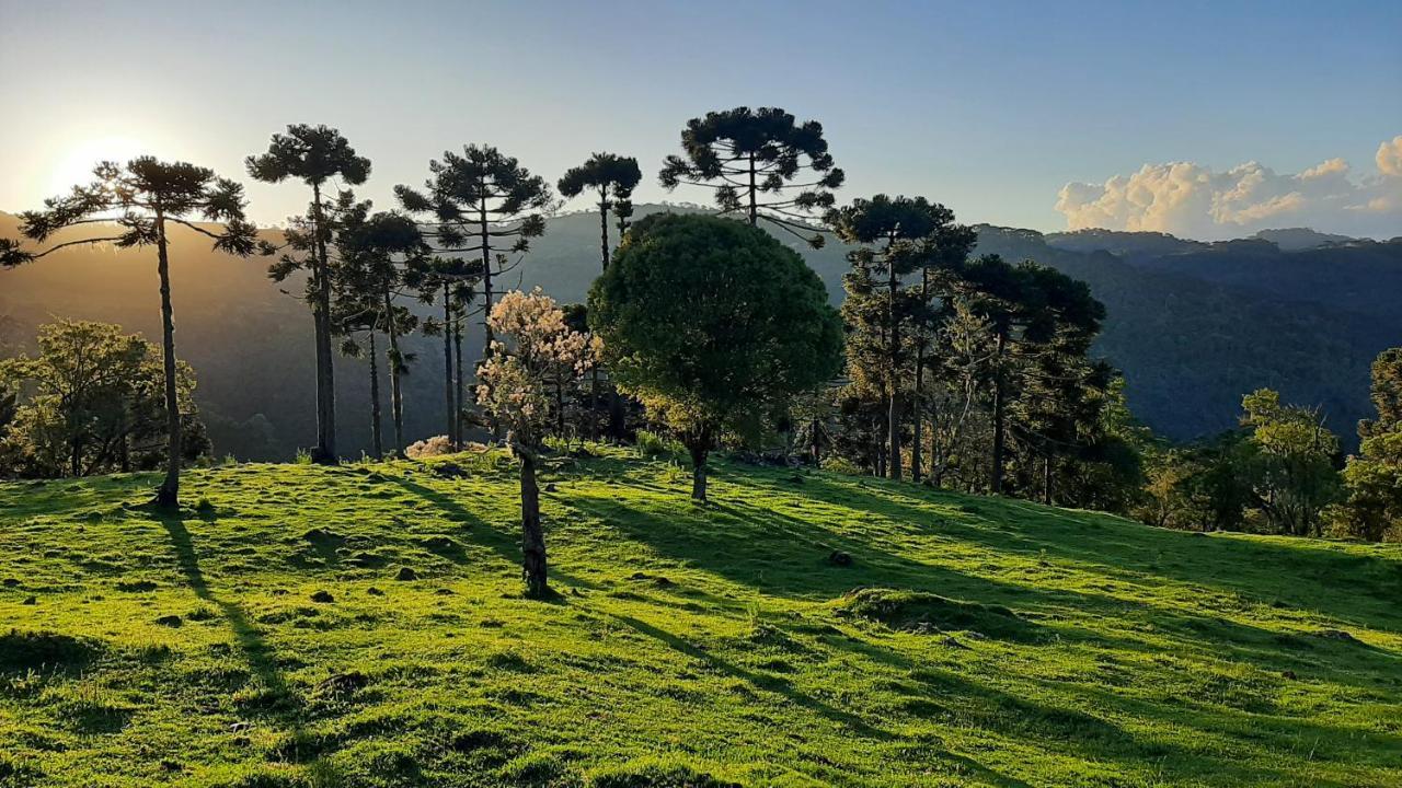 Vila Sitio Itaimbe - Casa E Chale - Morro Da Igreja Urubici Exteriér fotografie